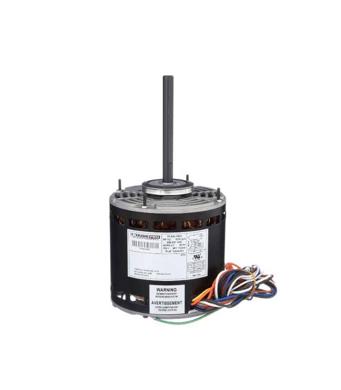 TPE503SP2 1/3 - 1/6 HP Condenser Fan Motor, Reversible, RPM:1075, Multi-Horsepower - Image 1